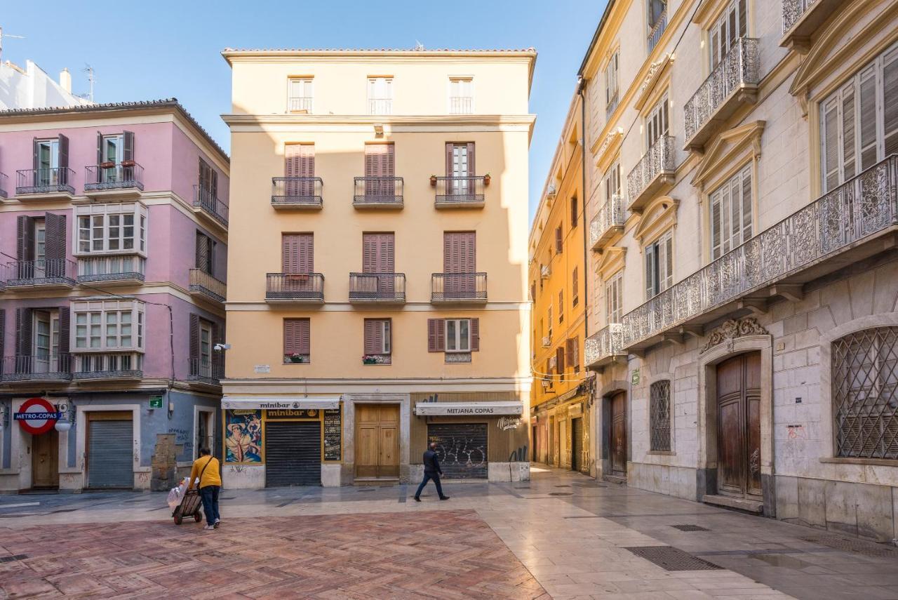 Central Malaga Apartment At Mitjana Plaza מראה חיצוני תמונה